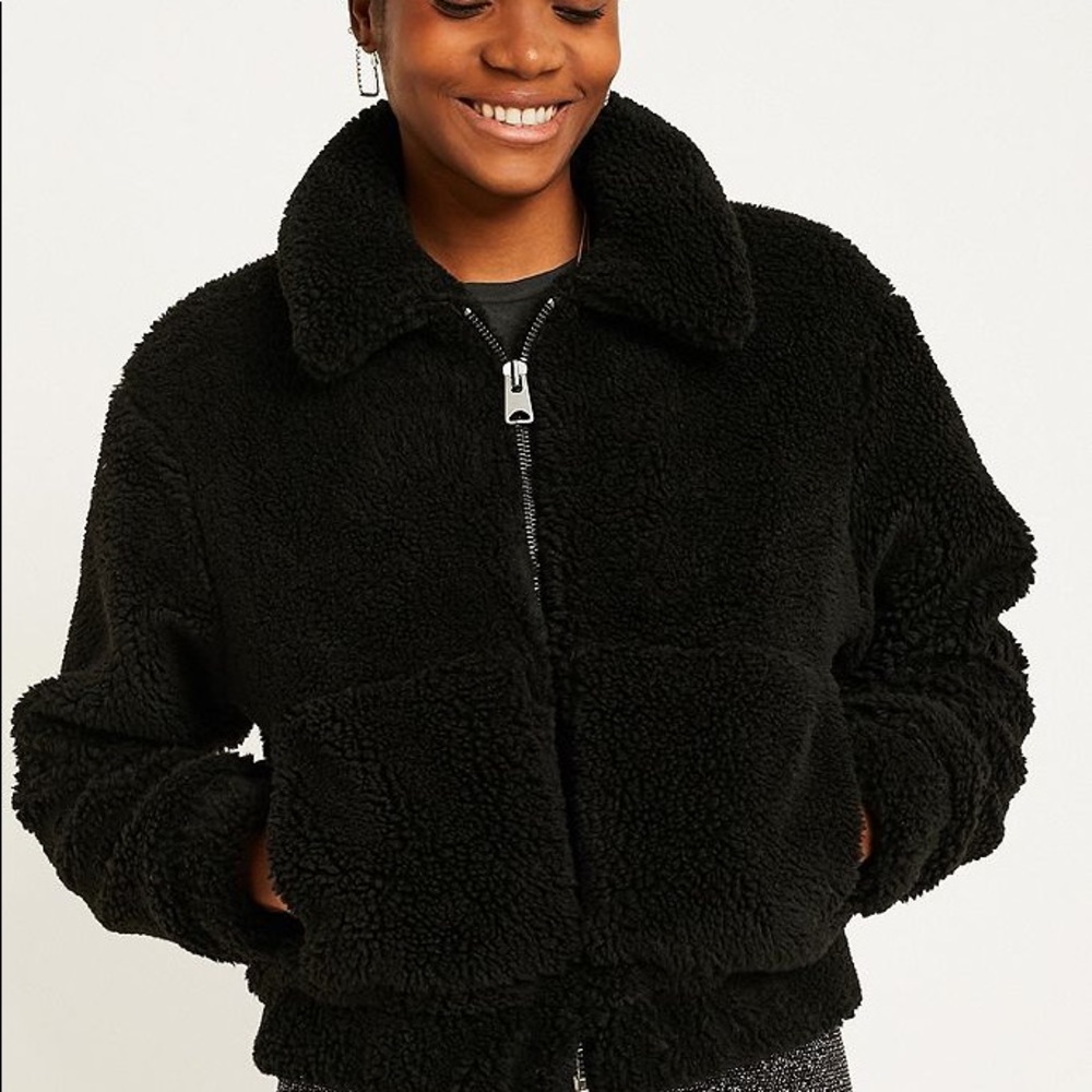 Urban outfitters teddy coat